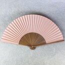 Fächer einfarbig, rosa
