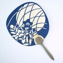 Blattfächer Kikyo, blau