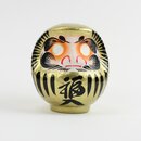 Daruma 9 cm, gold, handbemalt