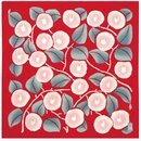 Furoshiki Kamelienblüten 48 cm, rot