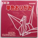Origamipapier 15 cm himbeerrot