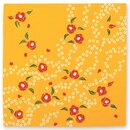 Furoshiki Tsubaki gelb 90 x 90 cm