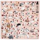 Furoshiki Neko (53 Posen von Katzen)