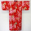 Kimono - Yukata Dragon & Phönix rot